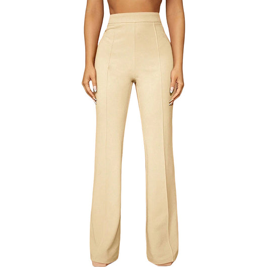 Pantalones de Cintura Alta para Mujer - Elegancia Profesional y Comodidad Diaria - Image 9