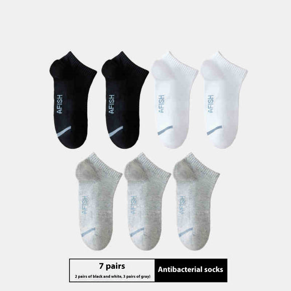 Calcetines Cortos Deportivos Transpirables para Hombre - Verano