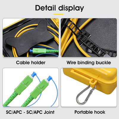 Cable de Extensión de Prueba OTDR con Conector SC/APC para Caja de Empalmes de Fibra Óptica - Image 4