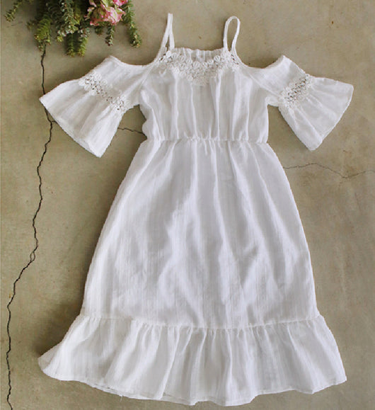 Vestido Largo de Algodón Elegante Estilo Coreano para Mujer - Image 6