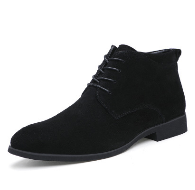 Zapatos Ejecutivos de Ante Bajo Corte para Hombre - Cuero Premium Transpirable