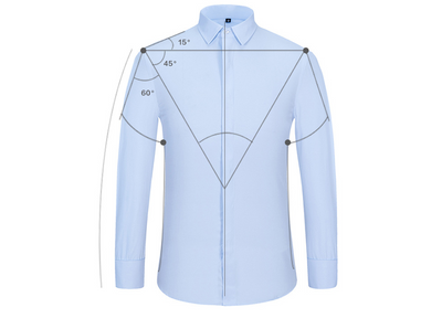 Camisa Francesa Manga Larga Slim Fit para Hombre - Image 7