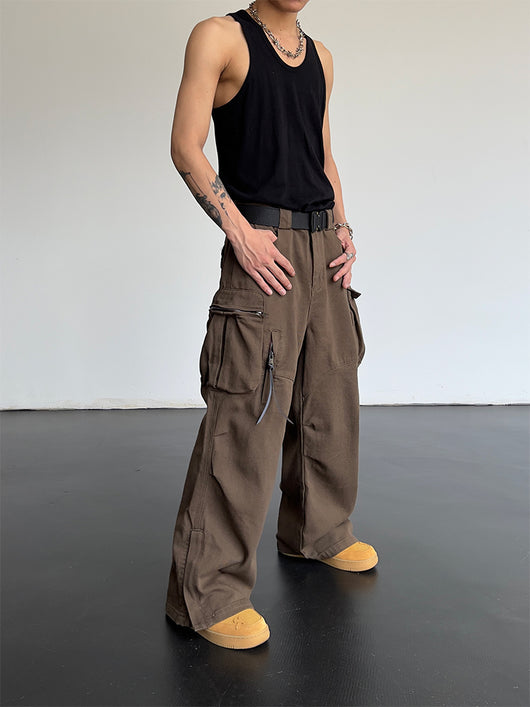 Pantalón Vintage Cintura Alta Ancho y Suelto - Image 3