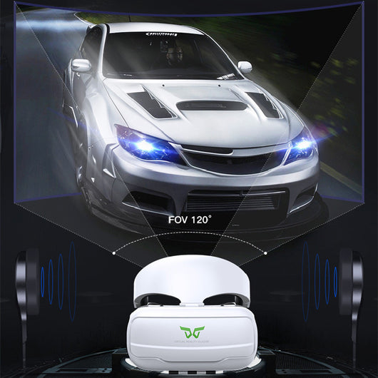 Gafas VR Ajustables con Auriculares Integrados y Pantalla HD - Image 5