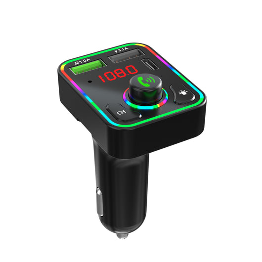 Reproductor MP3 para Auto con Bluetooth y Luz Ambiental - Image 8