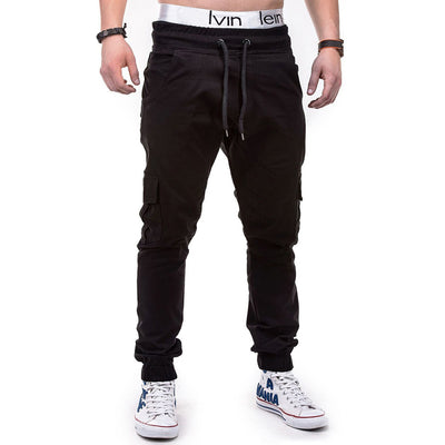 Pantalones con Cintura Elástica y Bolsillos Laterales - Image 3