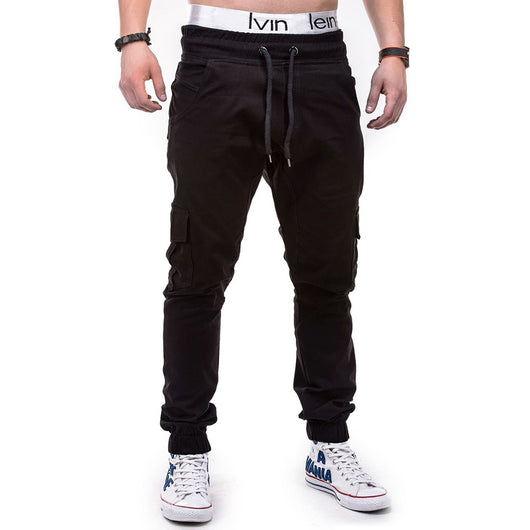 Pantalones con Cintura Elástica y Bolsillos Laterales - Image 3