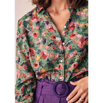 Camisa de Manga Larga con Solapa Pequeña - Image 3
