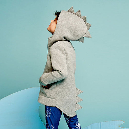 Abrigo Infantil con Capucha Estilo Dinosaurio - Image 4