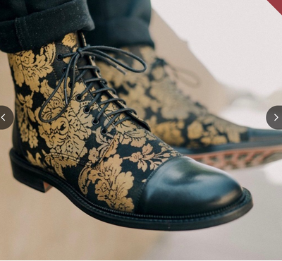 Botas Martin con Cordones Frontales y Tacón Bajo para Hombre - Image 4