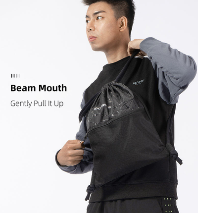 Mochila de Hombro con Cordón - Almacenamiento Versátil - Image 5