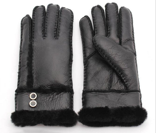 Guantes de Piel de Oveja Resistentes al Viento - Image 4