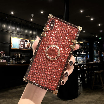 Funda Protectora Cuadrada con Soporte Metálico para Celular - Image 13