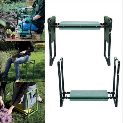 Silla Plegable de Jardín con Bolsa de Herramientas - Image 3