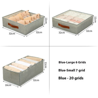 Organizador de Ropa Interior con Compartimentos - Caja Almacenaje para Cajón - Image 12