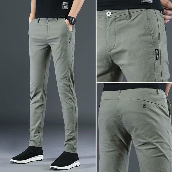 Pantalones Casuales Slim Fit para Hombre - Colección Verano