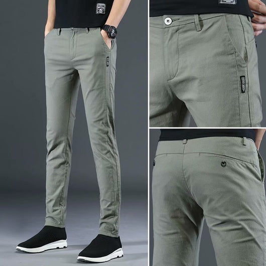 Pantalones Casuales Slim Fit para Hombre - Colección Verano