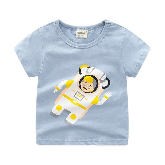 Playera Infantil de Verano con Estampado de Dibujos Animados - Image 17
