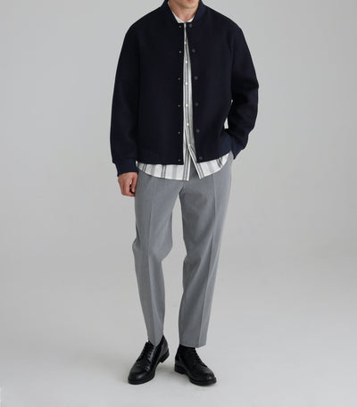 Abrigo Patchwork con Ribete de Contraste en Lana - Image 19
