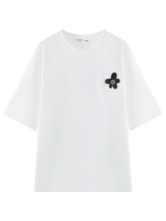 Playera Holgada de Algodón 100% para Mujer - Image 4