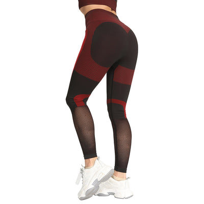 Traje de Yoga Levantador de Caderas sin Costuras con Diseño Hueco - Image 17