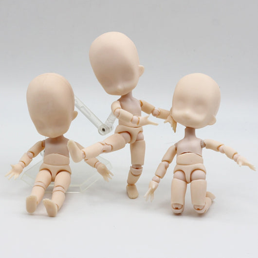Muñeca OB11 Versión Q Hecha a Mano con Cuerpo Infantil