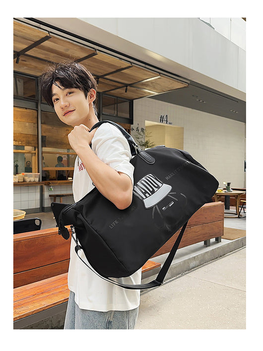 Bolsa de Viaje para Hombre 2025 Gran Capacidad con Separación Seco-Húmedo Fitness - Image 7