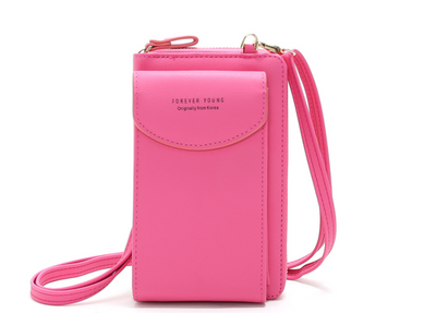 Bolso Crossbody para Celular con Cierre - Bolsa Diagonal Compacta para Mujer