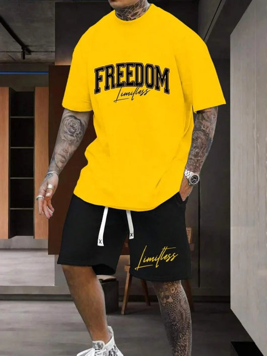 Traje Estampado 3D con Letras Personalizadas para Hombre - Image 12