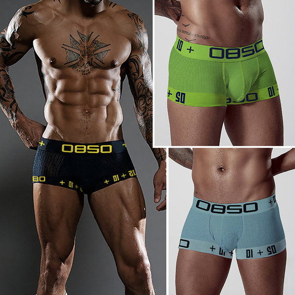 Bóxers de Algodón Transpirable para Hombre - Cintura Media