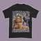 Playera Vintage con Estampado de Retrato