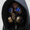 Gafas Steampunk Cyber Glow con Máscara de Gas BadBoyStudio