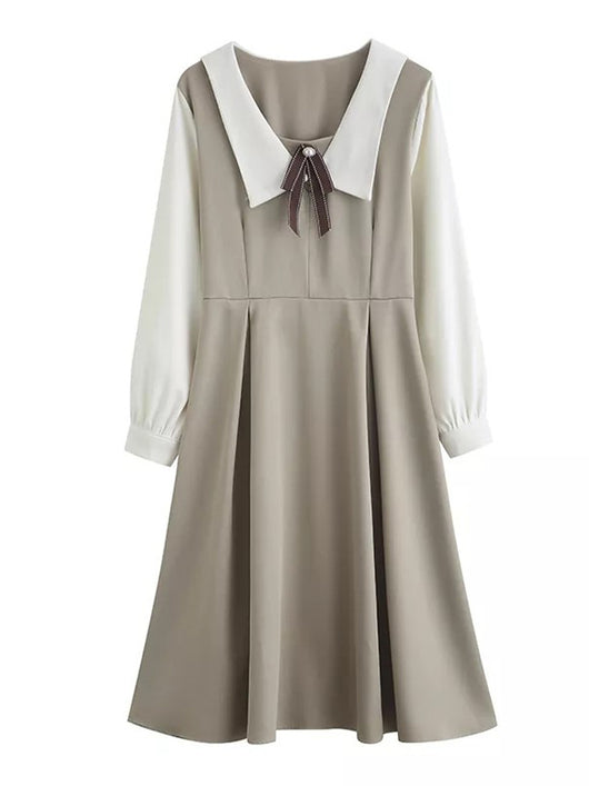 Vestido Retro Francés para Mujer - Primavera Elegante - Image 10