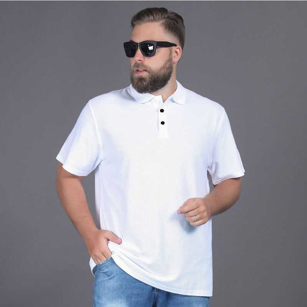 Playera Fresca de Malla Ice Silk para Hombre Talla Grande