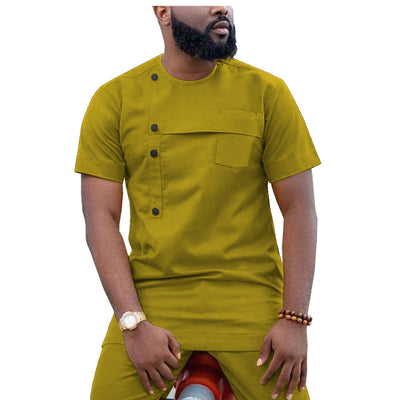 Conjunto Dashiki Africano: Pantalón y Camisa para Hombre - Image 4