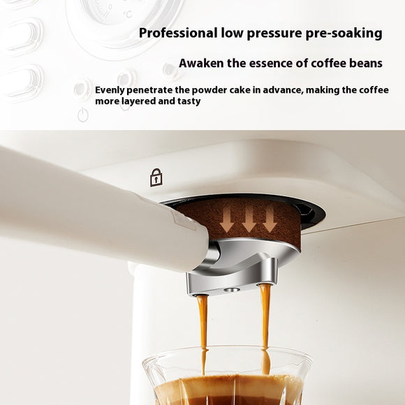 Cafetera Espresso Semiautomática Italiana de Vapor Concentrado