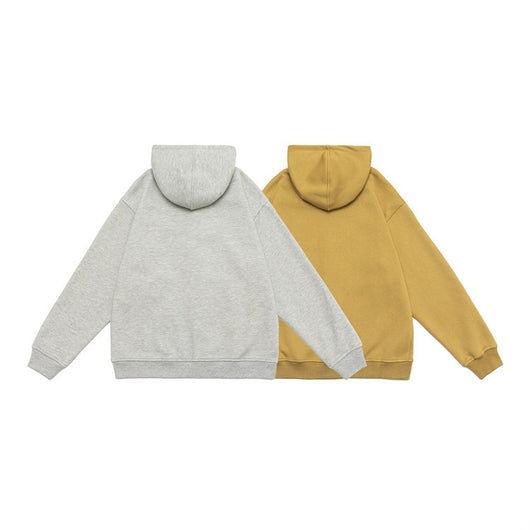 Cardigan Holgado con Capucha para Hombre - Suéter Casual de Color Sólido - Image 7