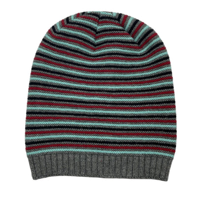 Gorro de Lana Tejido a Rayas - Calidez y Estilo - Image 5