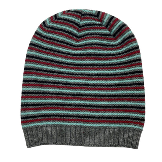 Gorro de Lana Tejido a Rayas - Calidez y Estilo - Image 5