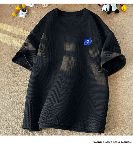 Camiseta Manga Corta Hombre Diseño Premium Talla Grande - Image 19