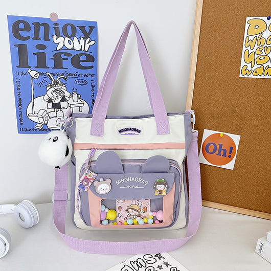Mochila Versátil de Gran Capacidad con Bandolera Ajustable - Image 16