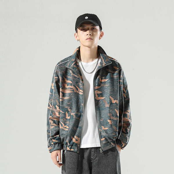 Chaqueta Hombre Estilo Chino Talla Grande Suelta y Cómoda - Image 4
