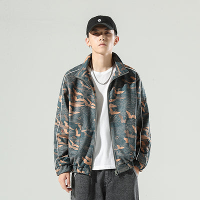 Chaqueta Hombre Estilo Chino Talla Grande Suelta y Cómoda - Image 4