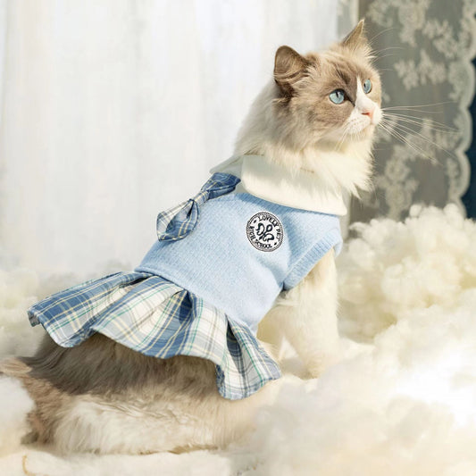Falda Escocesa para Perros y Gatos