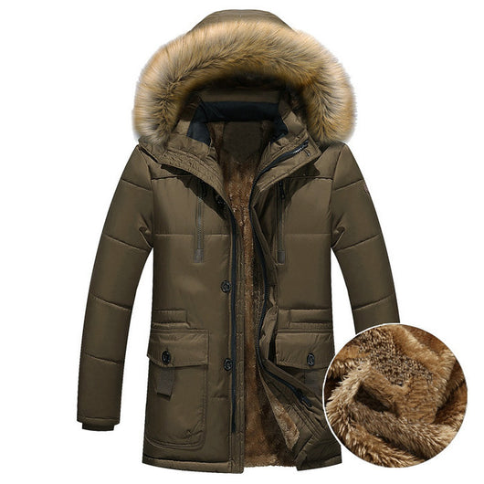Chaqueta Acolchada de Algodón Talla Grande Suelta - Image 7