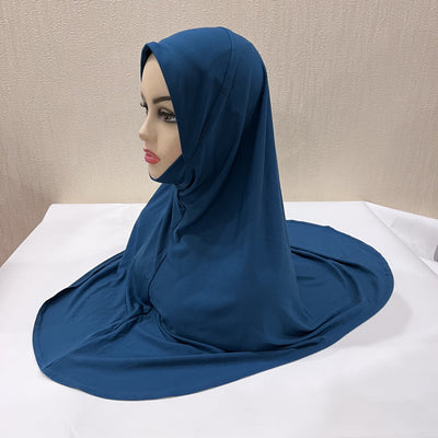 Turbante Ligero de Gasa Malaya - Pañuelo Multiuso en Colores Sólidos - Image 9