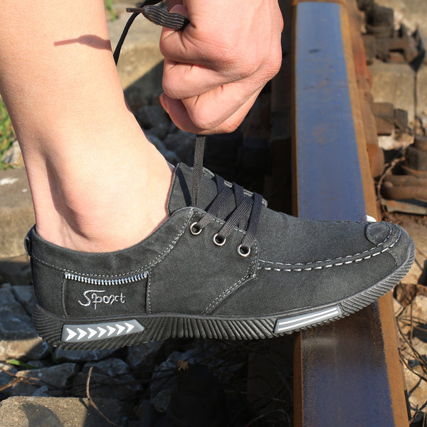 Zapatos de Lona para Hombre Estilo Coreano Casual