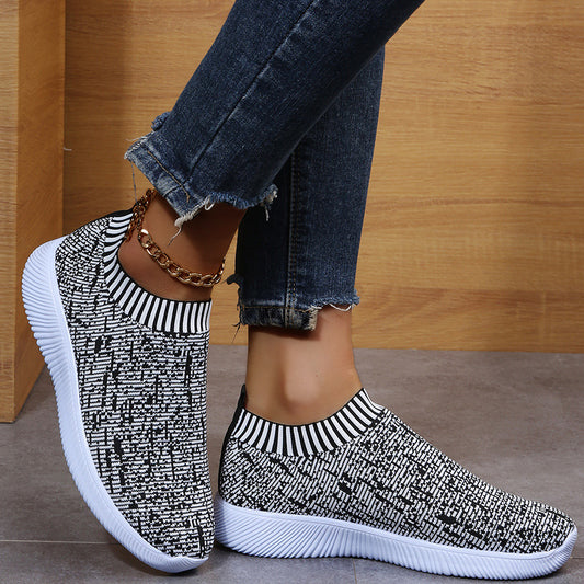 Zapatillas Deportivas Tejidas Volantes para Hombre y Mujer - Image 2