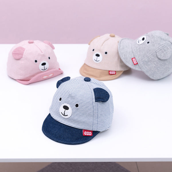 Gorro de Algodón Infantil con Diseños Animados para Bebés
