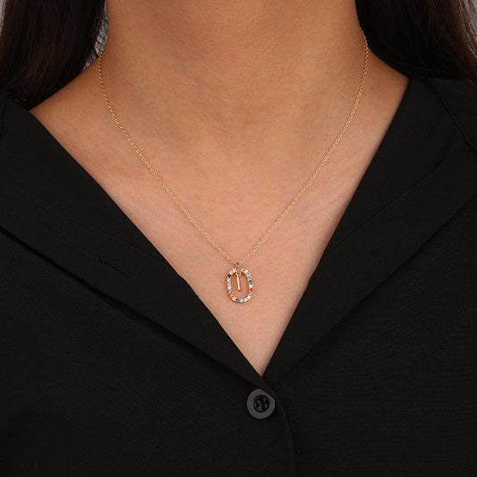 Collar de Plata Esterlina con Inicial - Diseño Exclusivo y Minimalista
